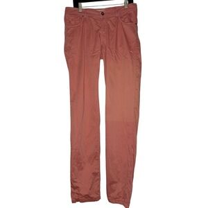 Marco Pescarolo Pants 50 / Size 34 Dark Salmon Pink Luxury Italian Old Money
